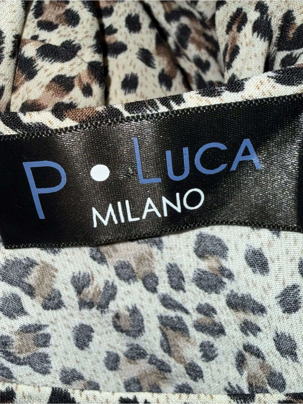 P Luca Milano Adorable high low top w/three quarter length sleeves with gathers - Picture 9 of 11
